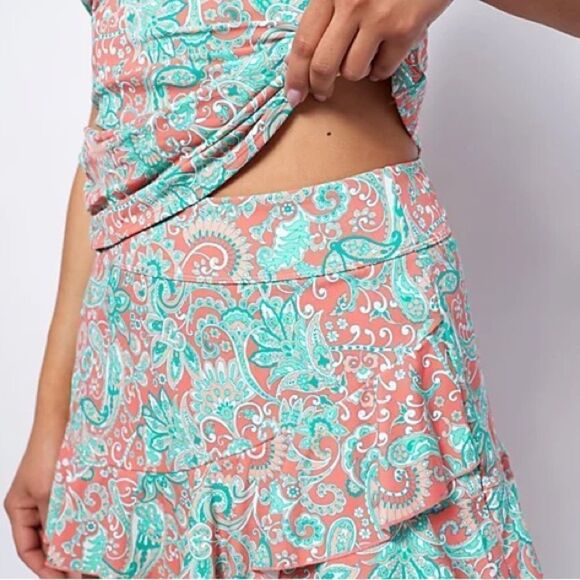 Isaac Mizrahi Live! Bridgehampton Tankini with Ruffle Skirt - Picture 3 of 7